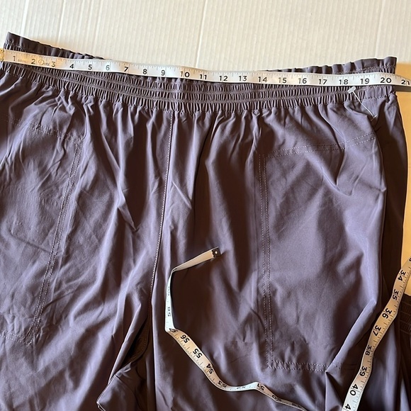 New-Athleta-22-violet-Pull on,lightweight, elastic waist & cuffs,Savannah jogger - Picture 13 of 16